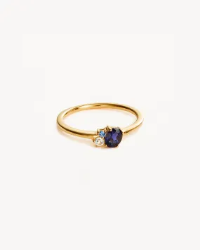 18k Gold Vermeil Kindred Birthstone Ring - September