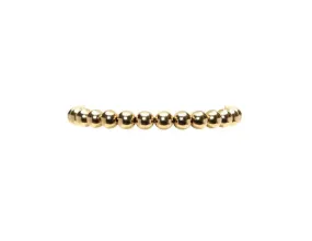 6mm Yellow Gold Bracelet