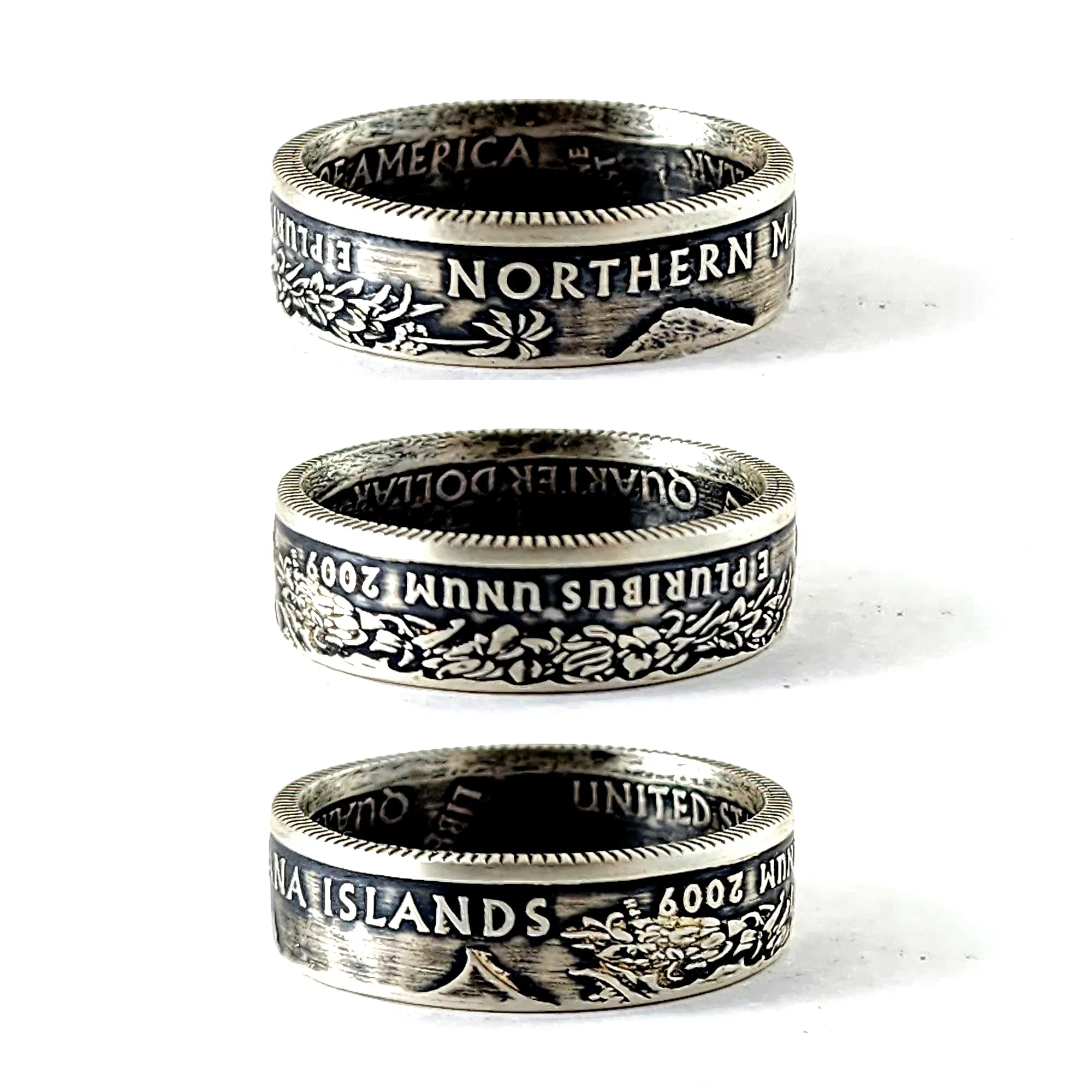 90% Silver Northern Mariana Islands Quarter Ring