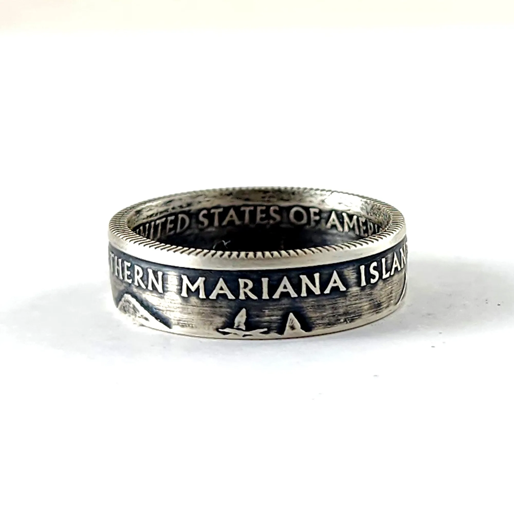 90% Silver Northern Mariana Islands Quarter Ring