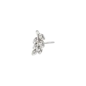 ARES recycled single earring silver-plated