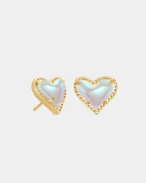 Ari Heart Stud Earrings