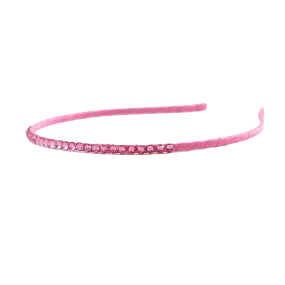 Bari Lynn Crystal Headband - Pink