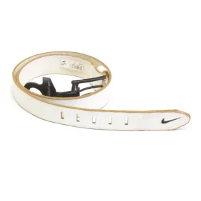 Bill Adler 40mm Nike Golf Belt White