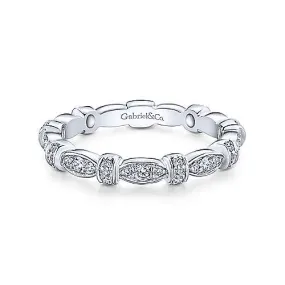 Gabriel & Co. Diamond Stackable Ring