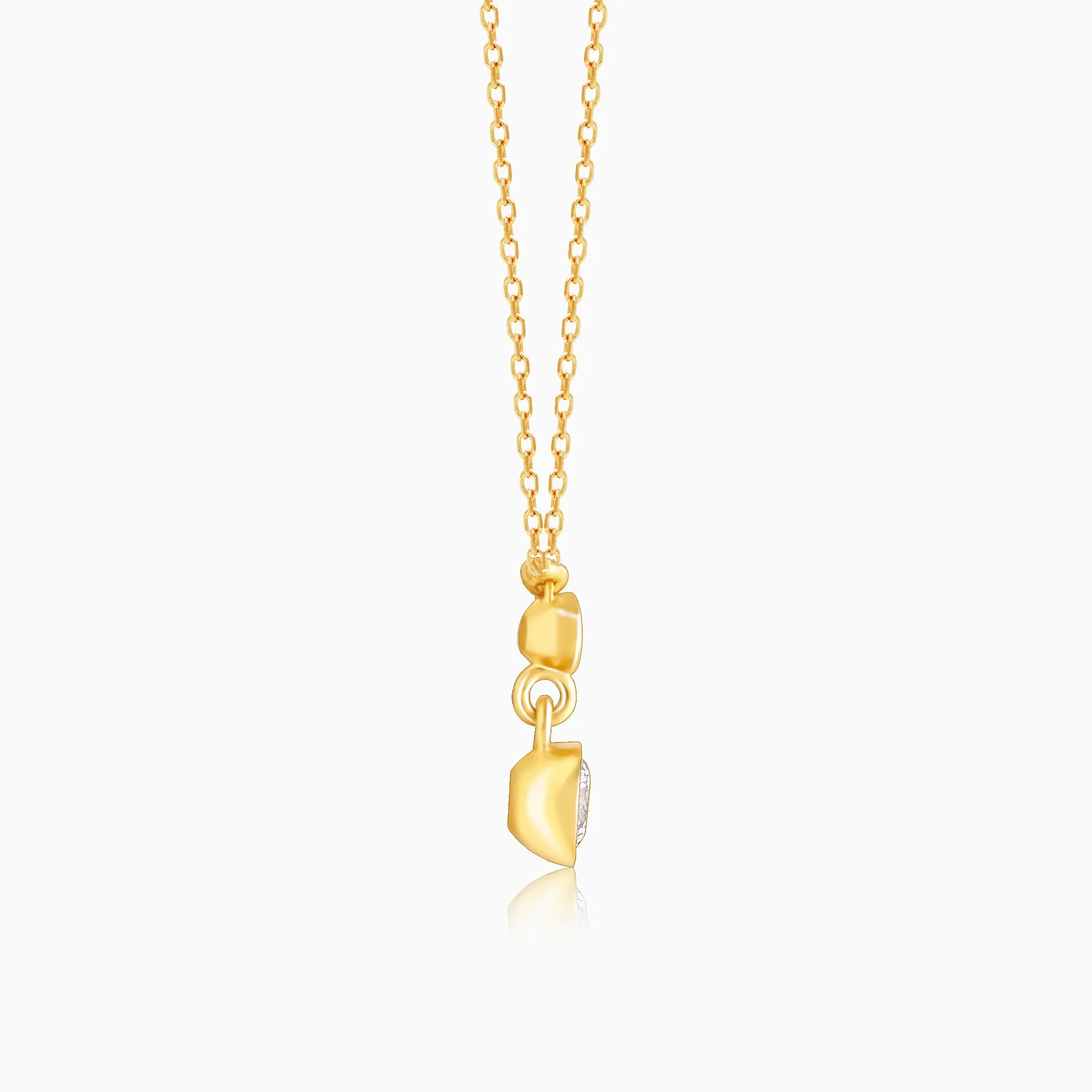 Gold Sumptuous Duet Diamond Necklace