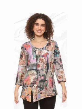 PARSLEY & SAGE TUNIC BOBBI - MULTI - 24W202T5