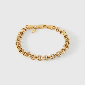 Rolo Chain Bracelet - Gold