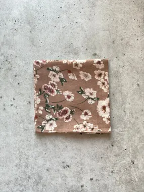 Silas Cotton Floral Pocket Square