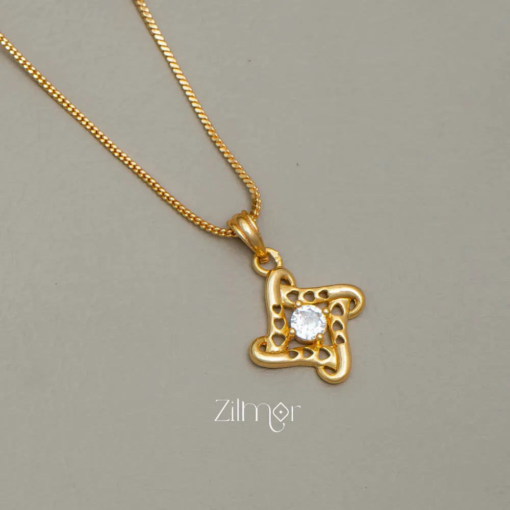 Elegant Simple Pendant Necklace - Model SG100290