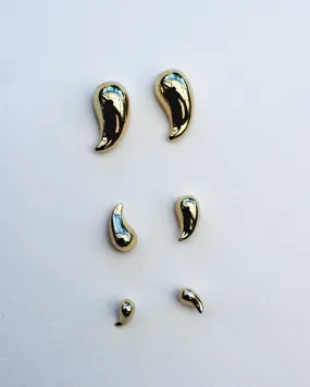 Teardrop Studs